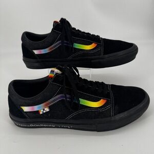 Vans Old Skool Skate Shoes MENS Skateboarding 4 All Pride Lace Up Sneakers 13